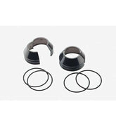 Custom Chrome Fork Boot Covers Fit For Harley 84-Up FXST 91-05 FXDWG 80-86 FXWG